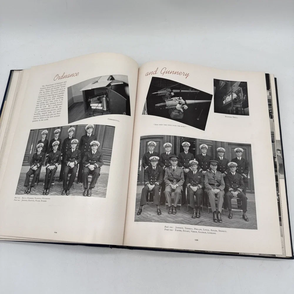 Vintage 1941 United States Naval Academy Lucky Bag Yearbook